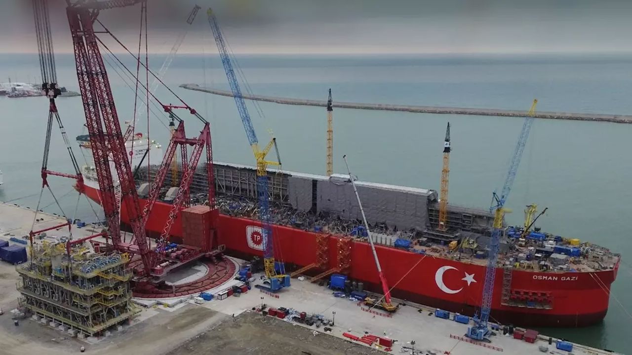 Karadeniz gazında yeni adım: Osman Gazi platformuna dev modül eklendi