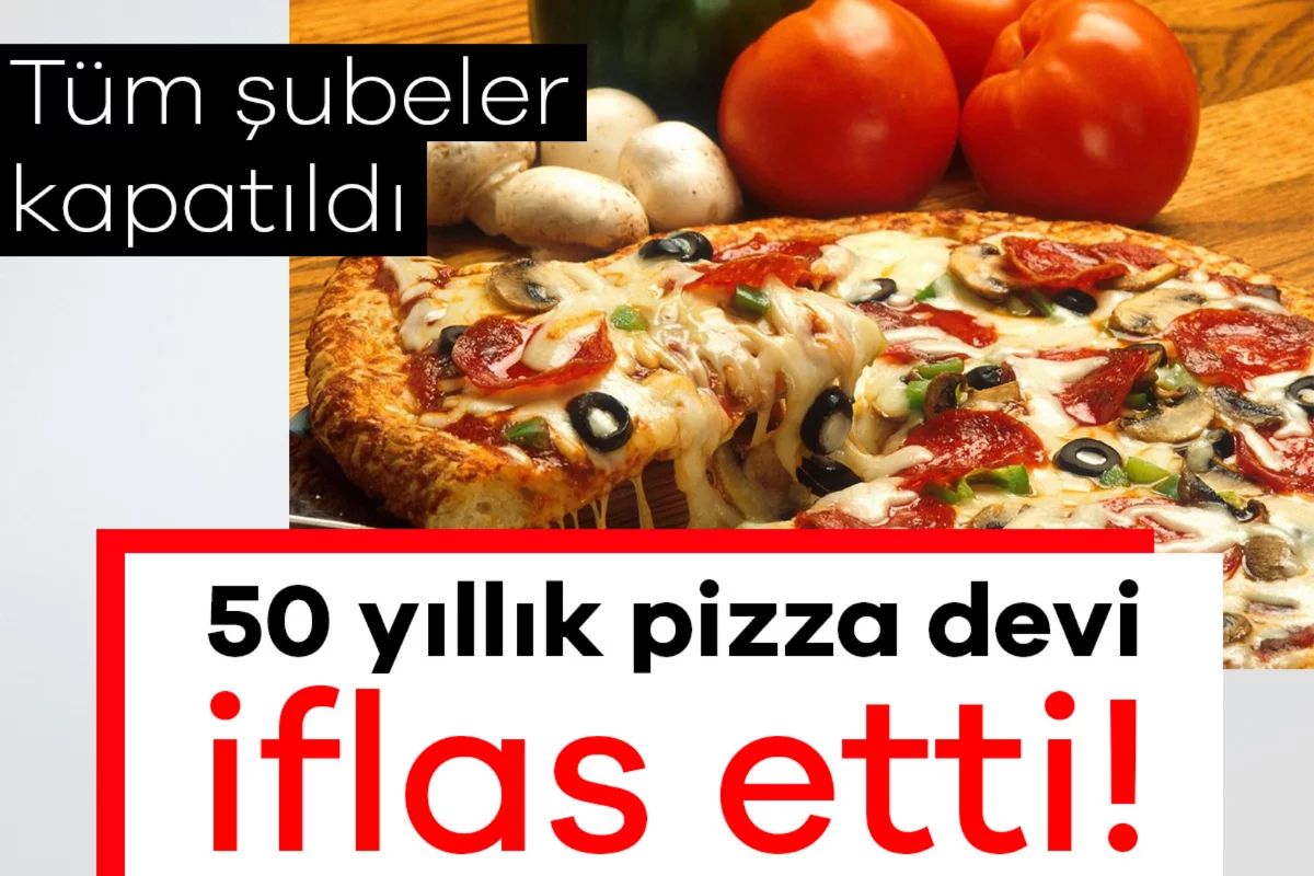 50 Yıllık Pizza Devi Tüm Şubelerini Kapattı